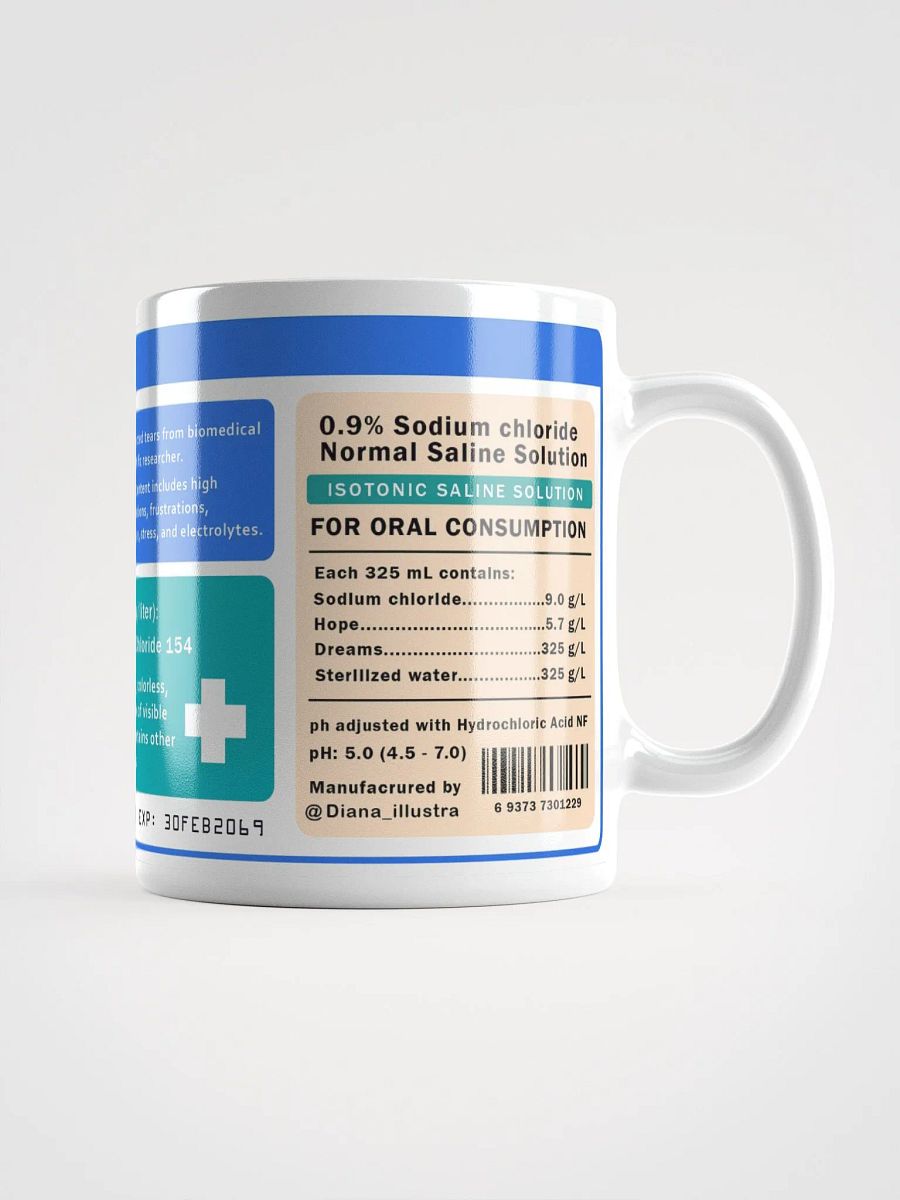 "Scientific researcher tears" Ceramic mug product image (5)
