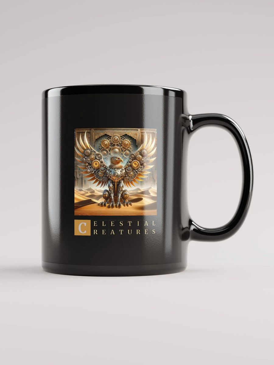 Celestial Creatures | Black Glossy Mug product image (3)