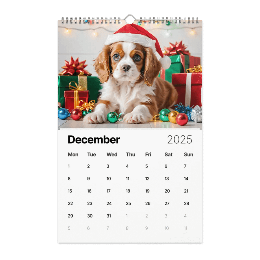 Snowy Paws 2025 Calendar product image (12)