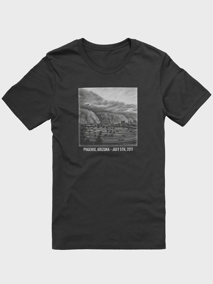 "July 5th Phoenix Haboob" - Penciled Rendition T-Shirt product image (1)
