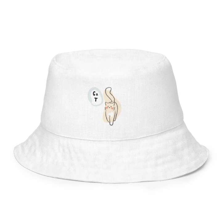 Whimsical Cat All-Over Bucket Hat product image (1)
