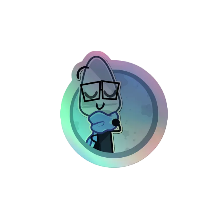 UPDATED Slice Icon Sticker || Planet Hoppers product image (2)