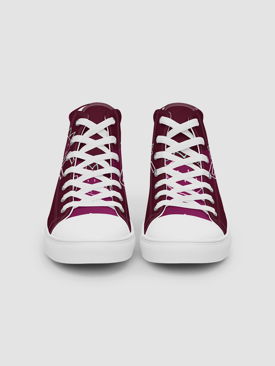 StrawberryCubana Womens High Top Canvas Shoes product image (4)