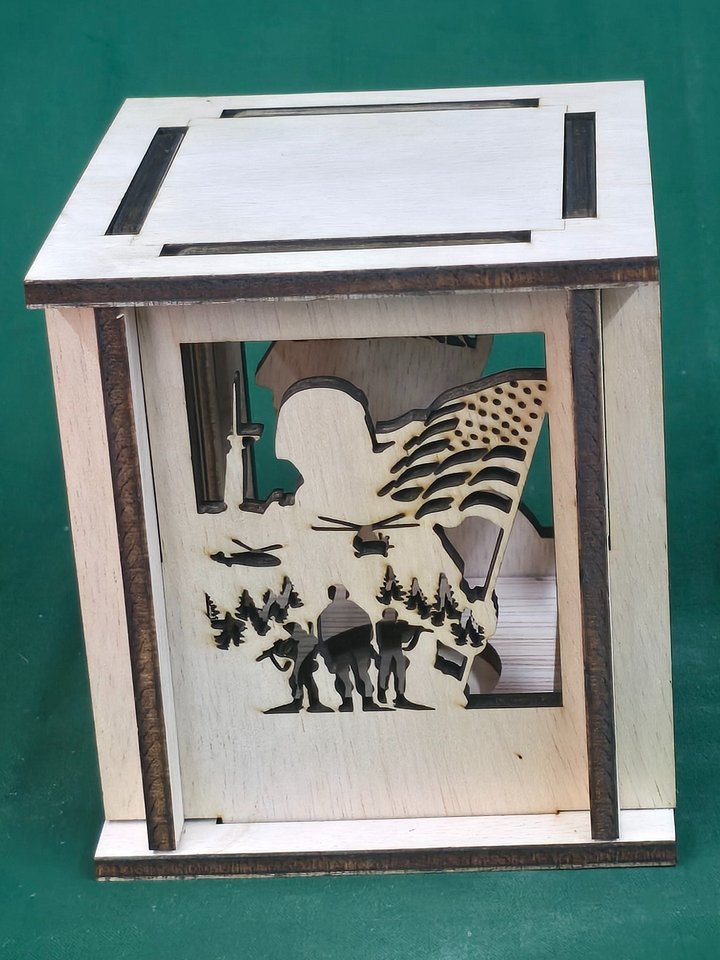 The Resilience Lantern: A Tribute to Service & the Silent Battle product image (1)