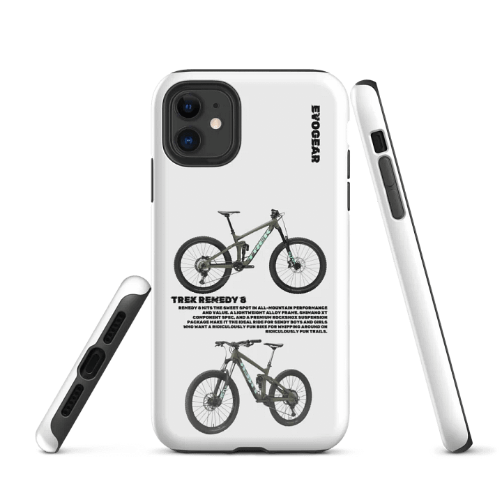White Remedy 8 Olive Grey iPhone Case product image (1)
