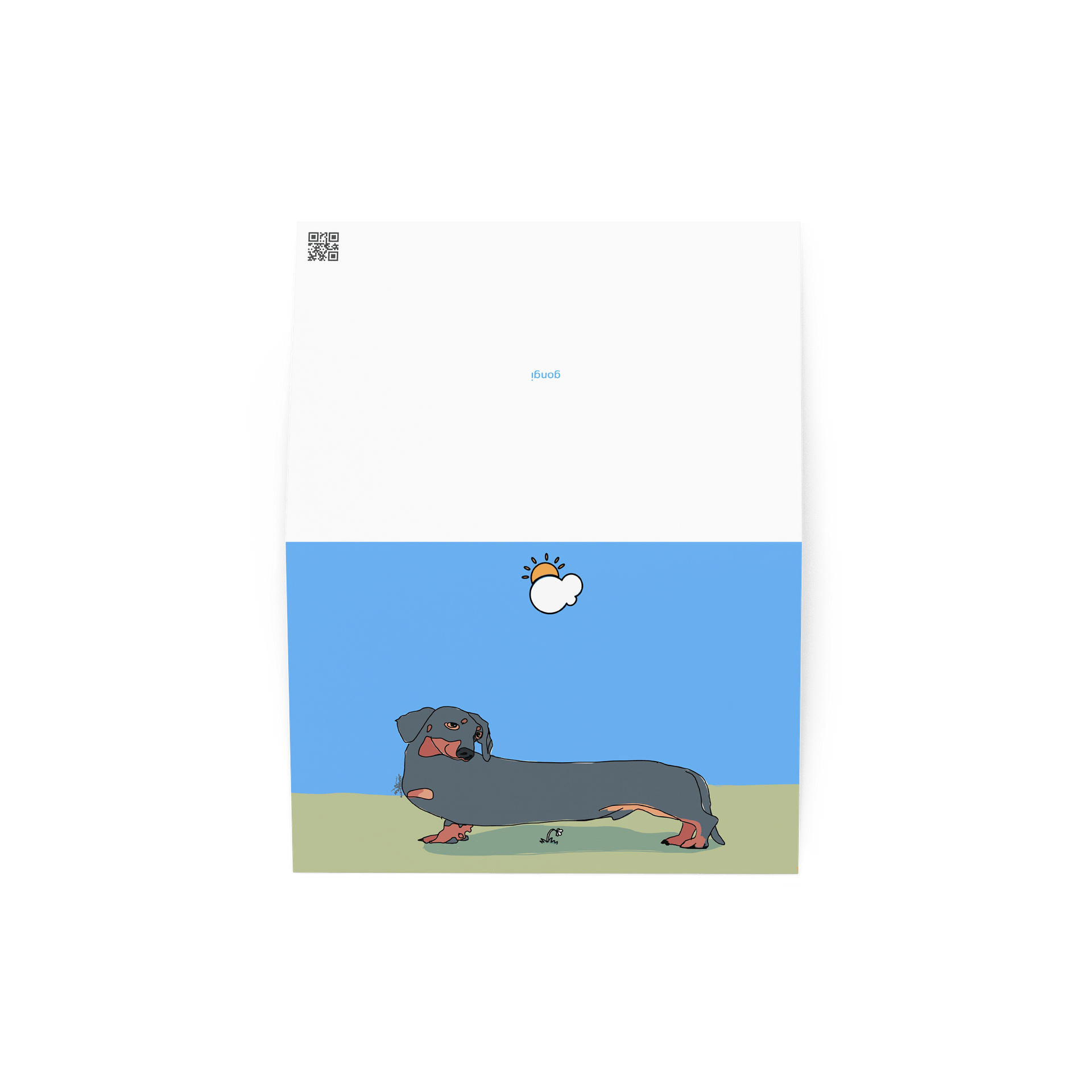 Dachshund Greetings Card product image (2)