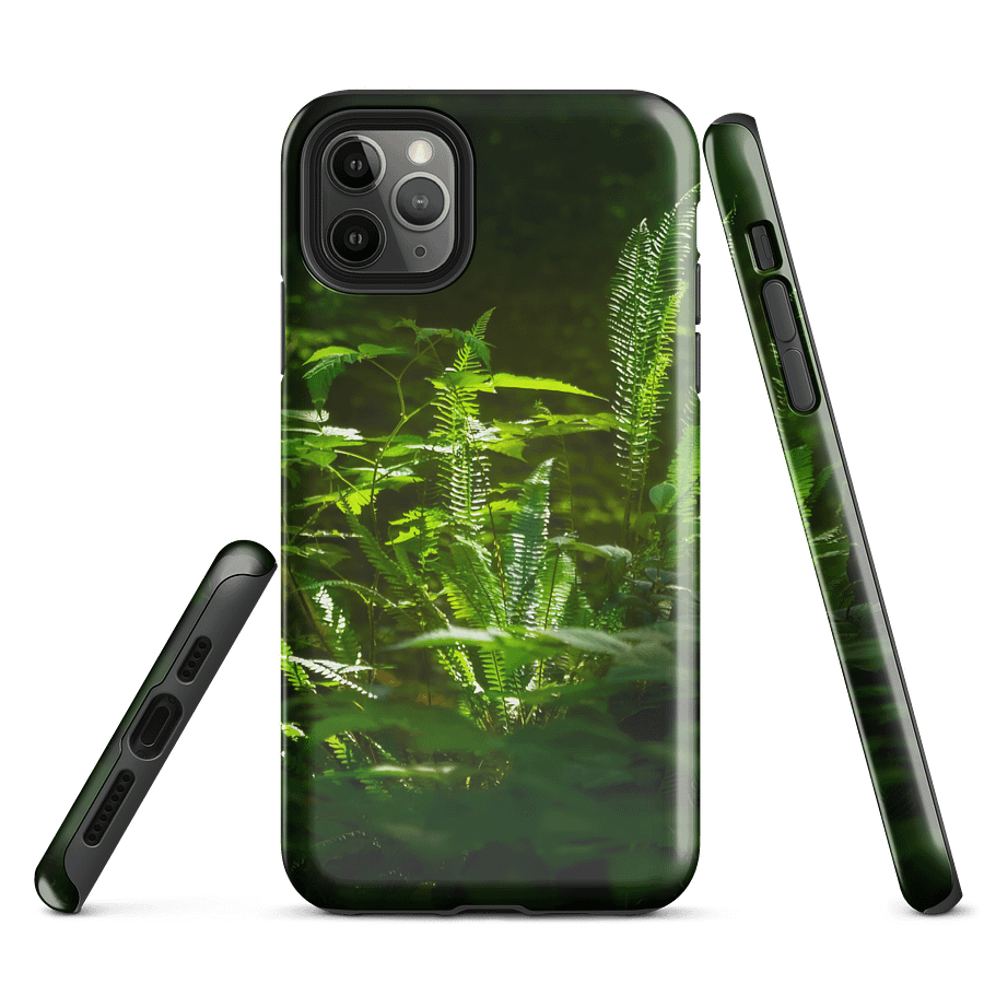 A little shot of sunshine in the wood's Tough iPhone® Case product image (3)