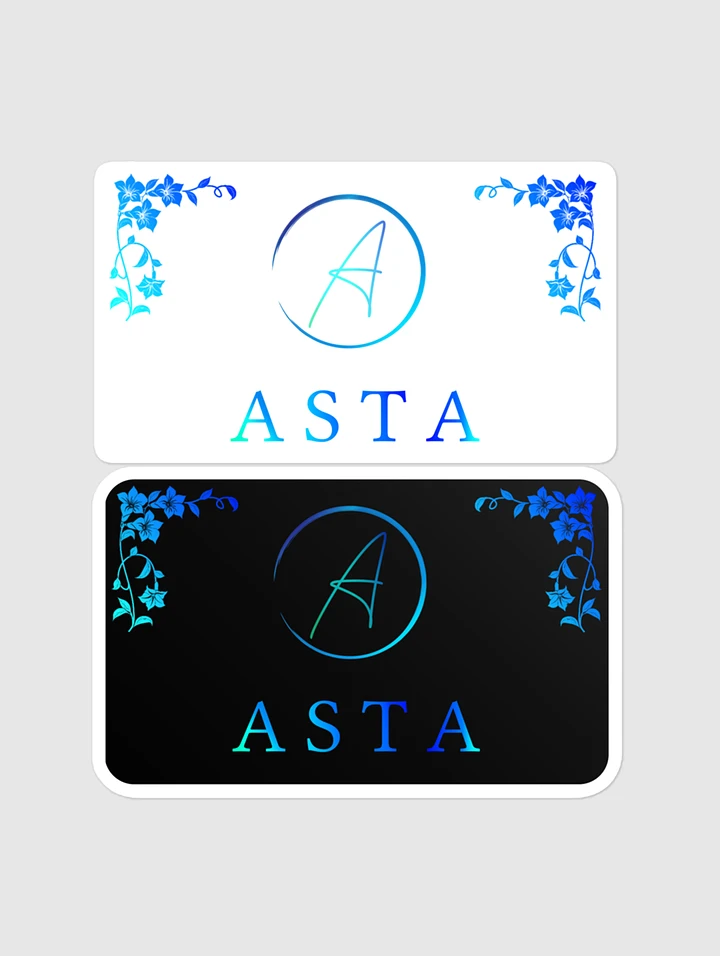 Asta logo Bubble-free stickers product image (1)