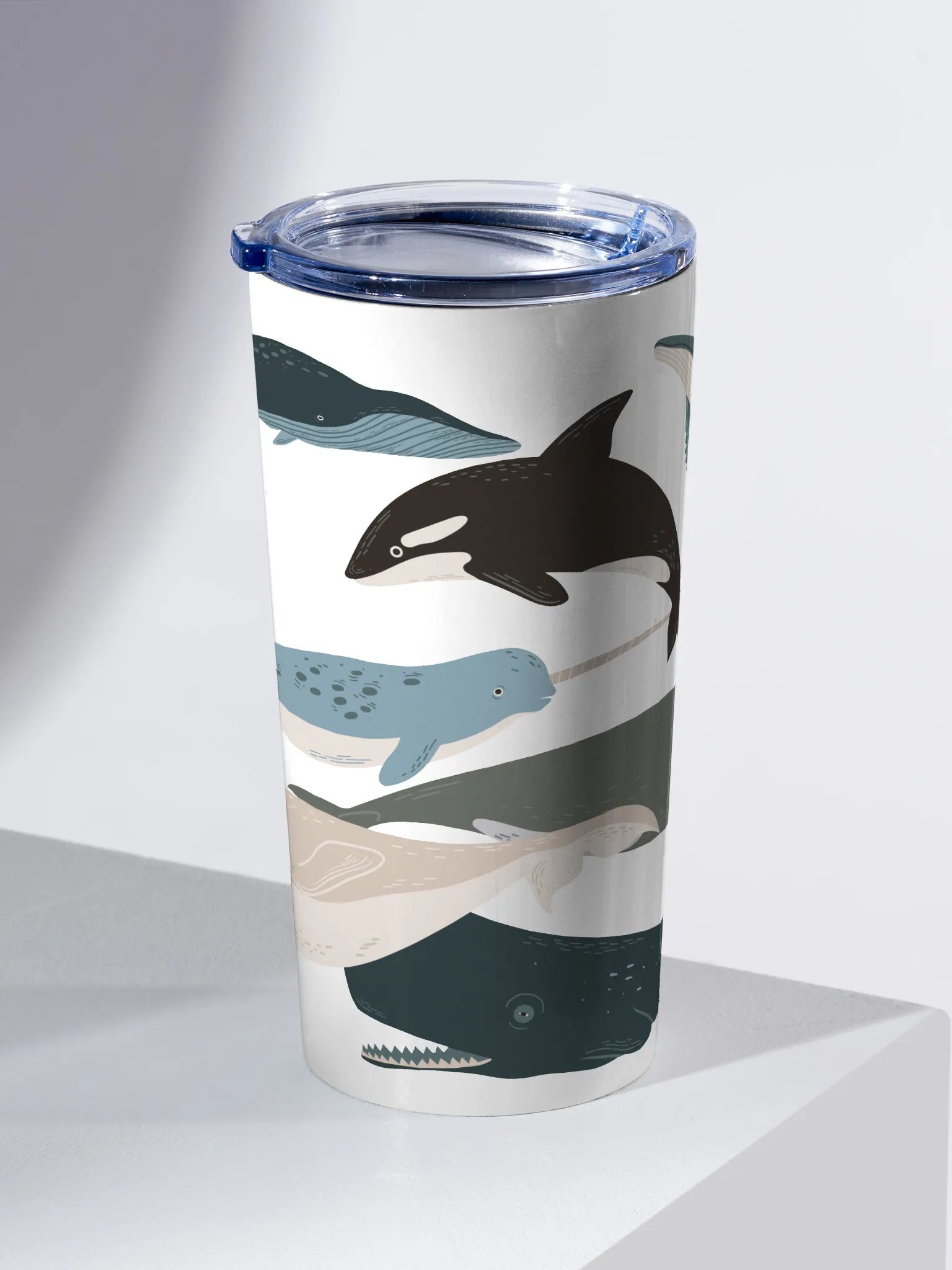 Whale Song 20oz Stainless Steel Tumbler product image (2)