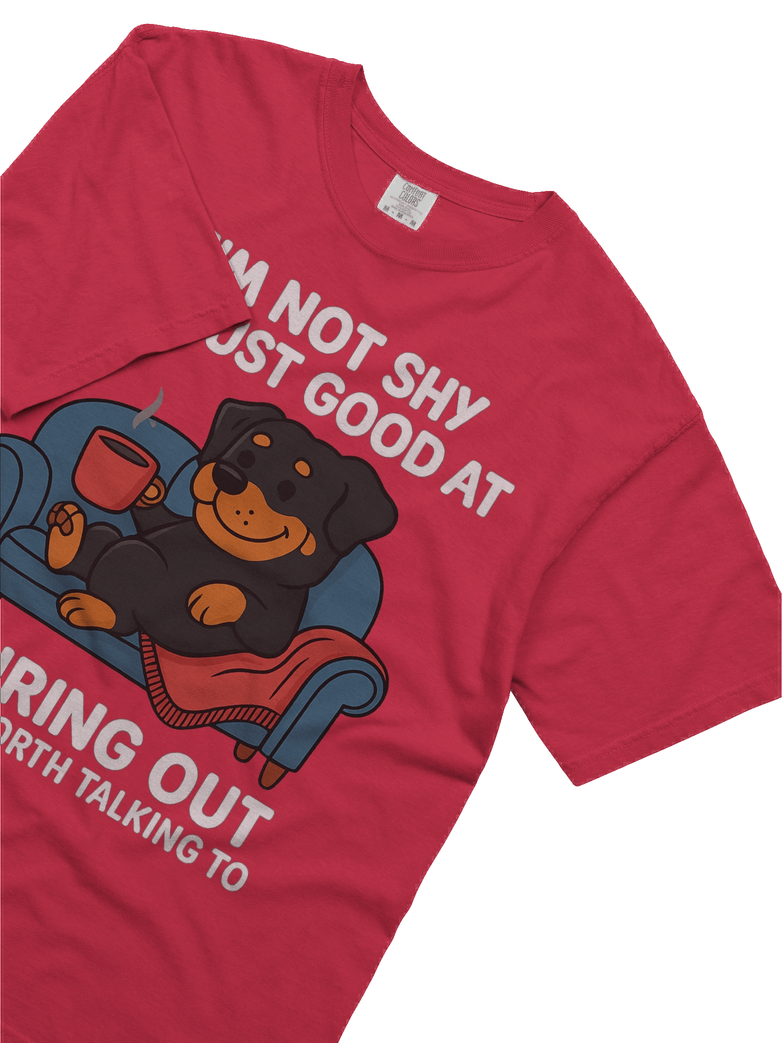 Shy Rottweiler Tee Tee product image (43)