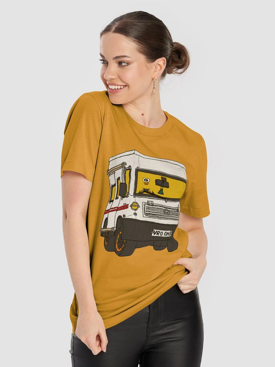A Wheelie Yellow Van T! product image (8)