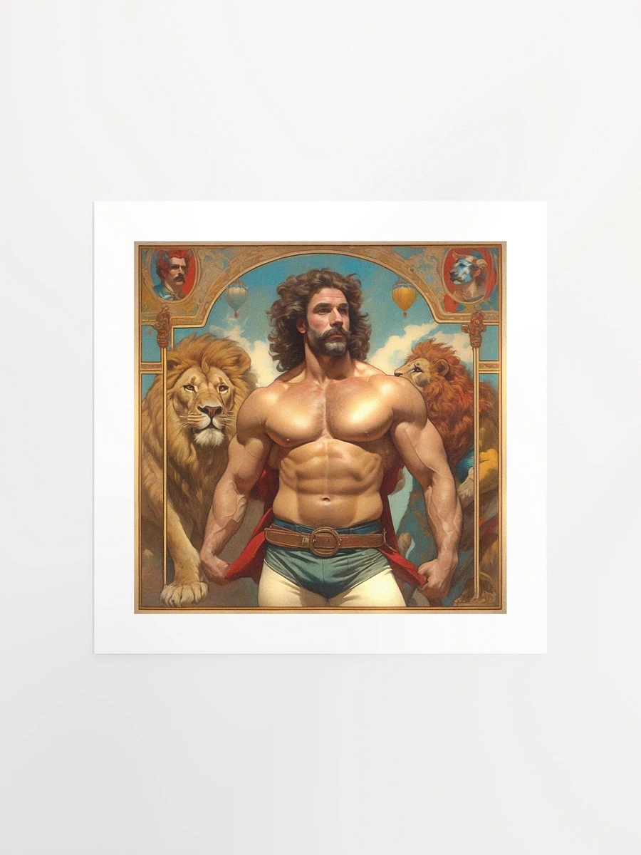 The Lionhearted Lion Tamer - Print product image (1)