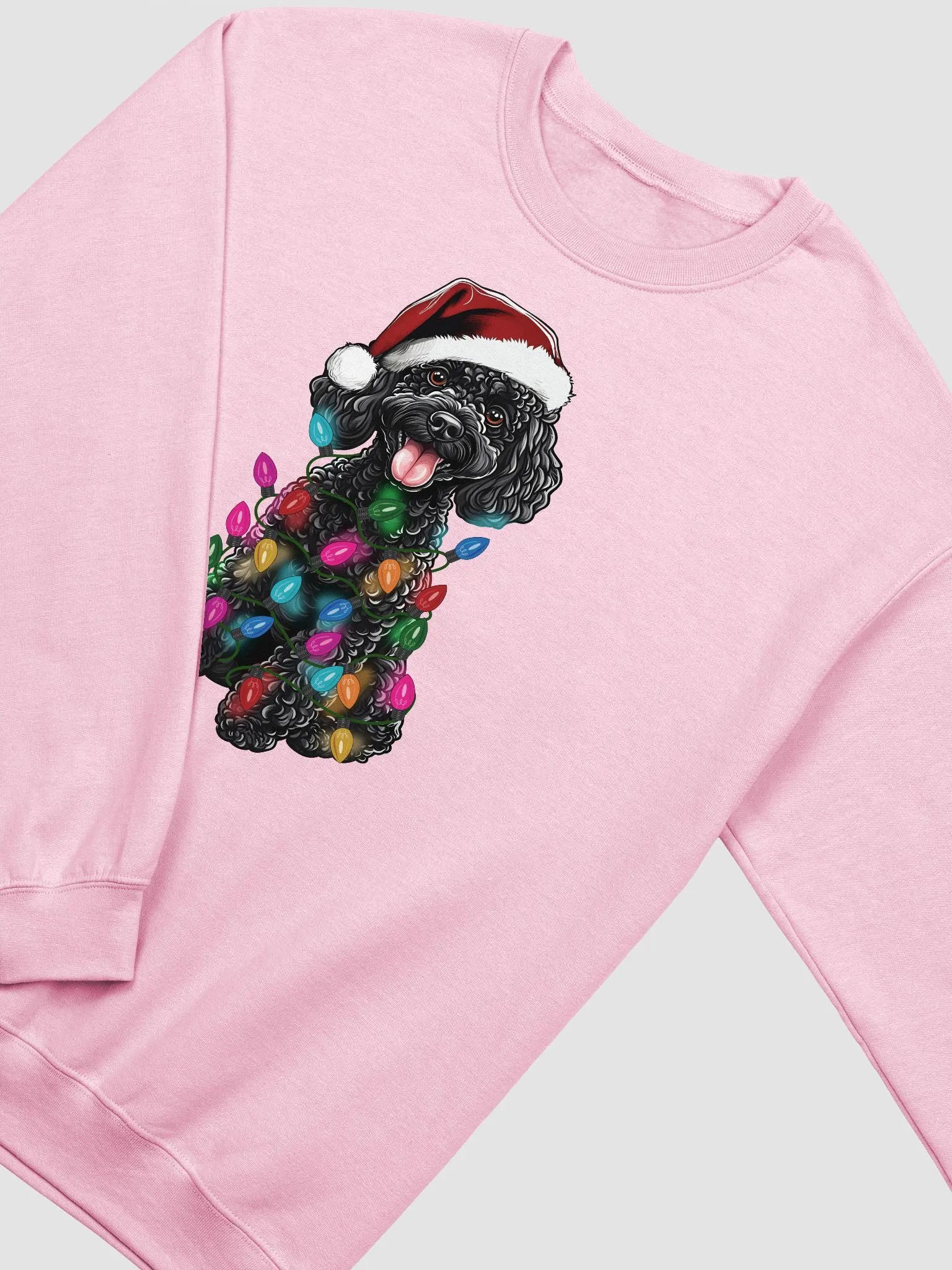 Funny Toy Poodle(Black) Christmas Sweatshirt product image (14)