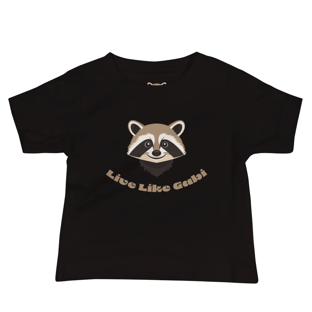 Live Like Gabi Raccoon Baby Tee product image (3)