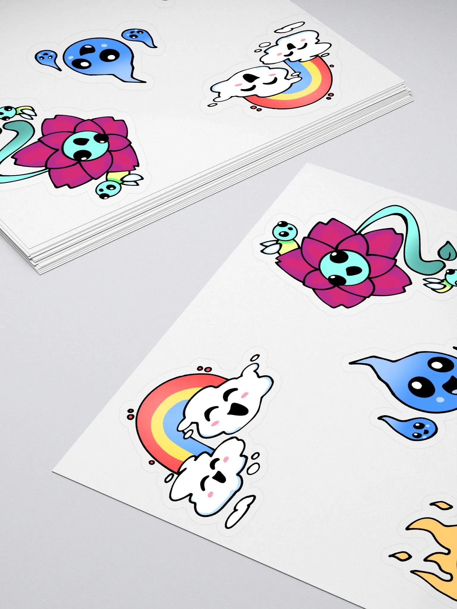 Classified Pets Sticker Sheet - Ghost Simulator product image (4)