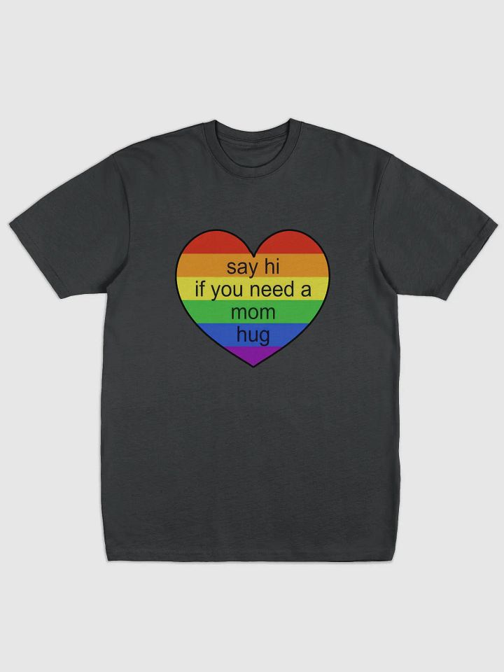 Say Hi If You Need A Mom Hug Shirt, Pride Mom Shirt, Pride Shirt, LGBTQ Shirt, Gay Shirt, Lesbian Shirt, Proud Mom Shirt, Pride Gift product image (1)