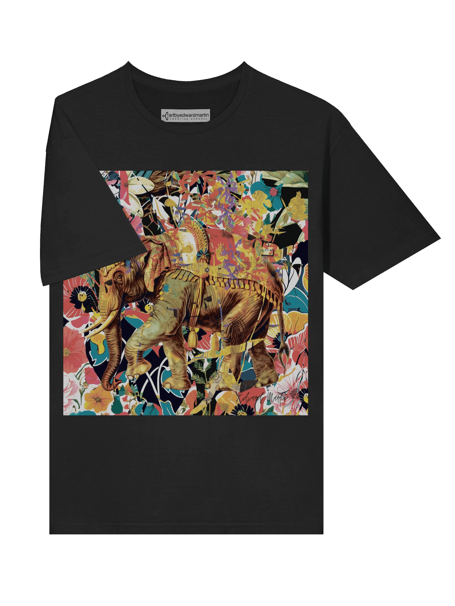 'La procesión Dorada' (The Gilded Procession) by Edward Martin Unisex Tee product image (39)
