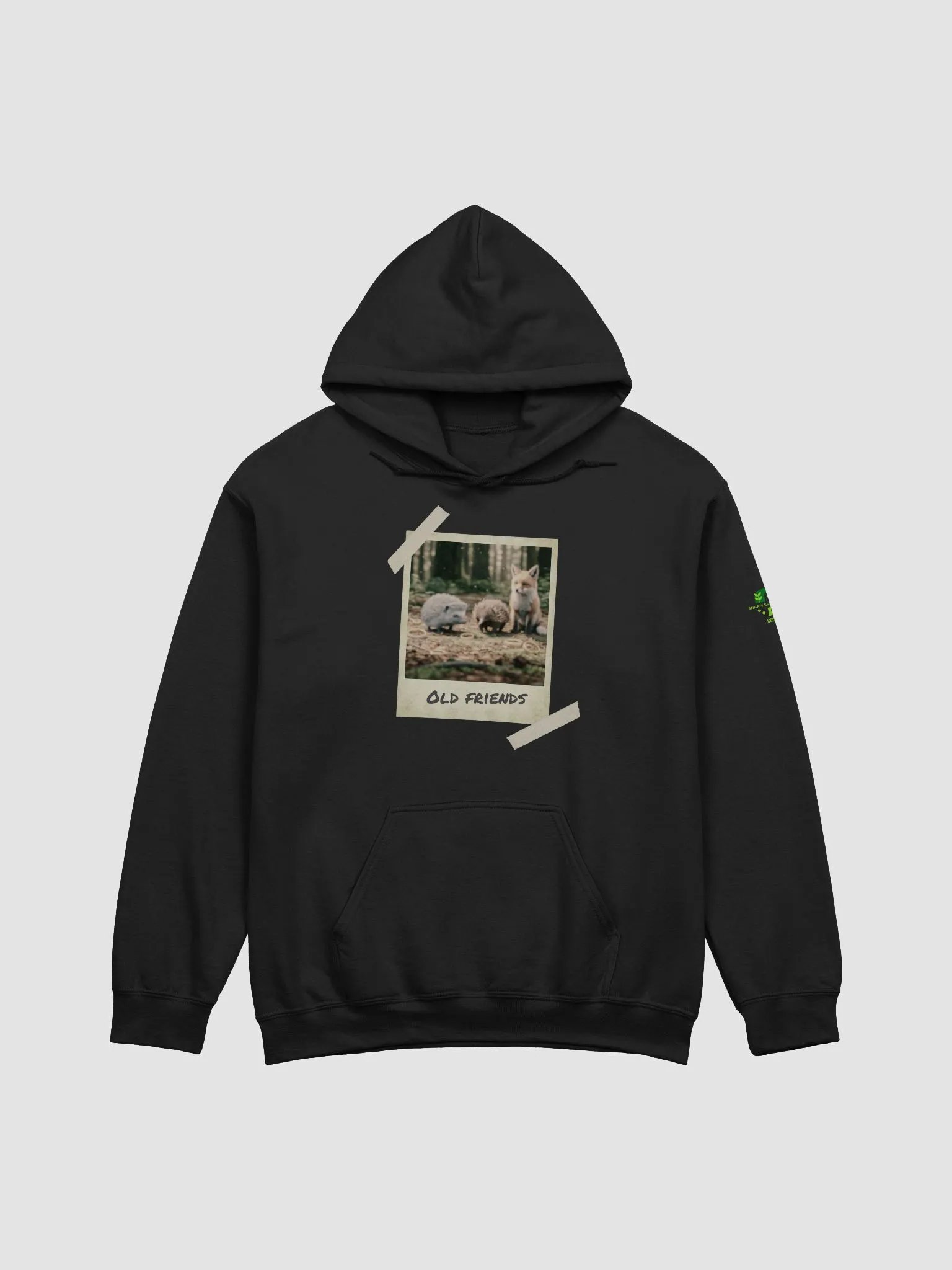 Old Friends - Hedgehog, Echidna and Fox, Polaroid Photo Hoodie product image (5)