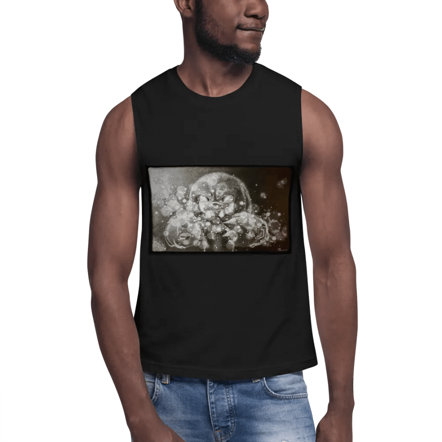 Nashīnasu - Knuckles The Echidna Muscle Tank product image (6)