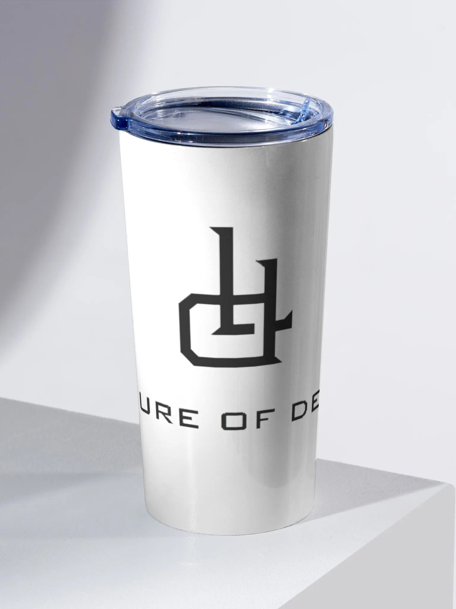STAINLESS STEEL BLACK FOD LOGO COFFEE TUMBLER product image (2)