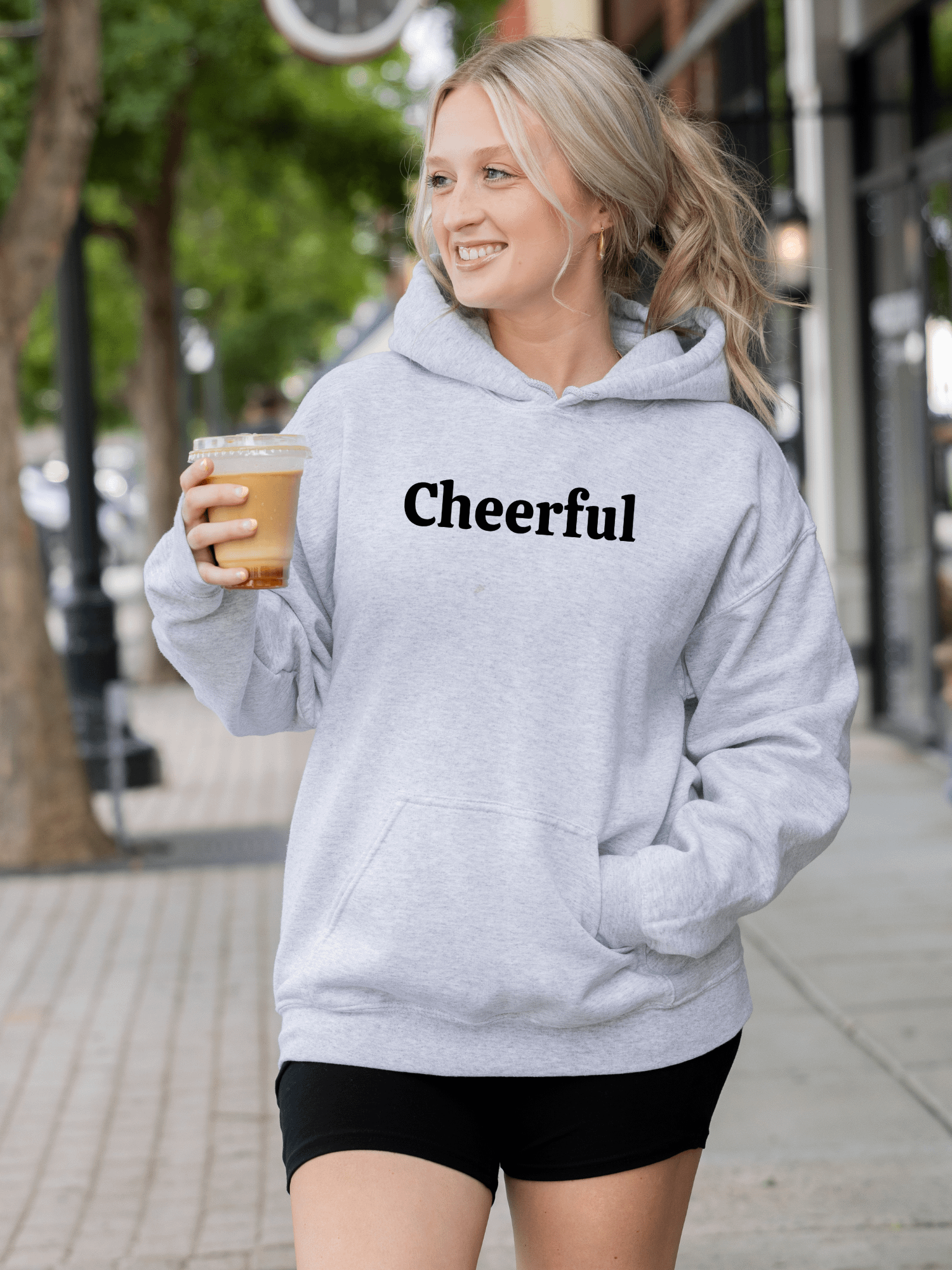“Cheerful” My Vibe Streetwear Hoodie product image (1)