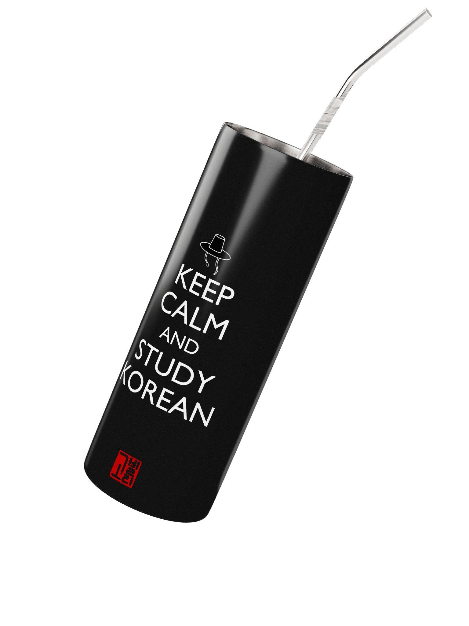Keep Calm and Study Korean Tumbler product image (2)