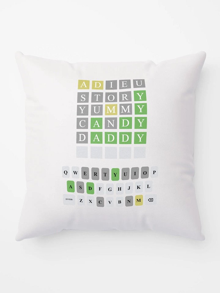Wordle Pillow product image (2)