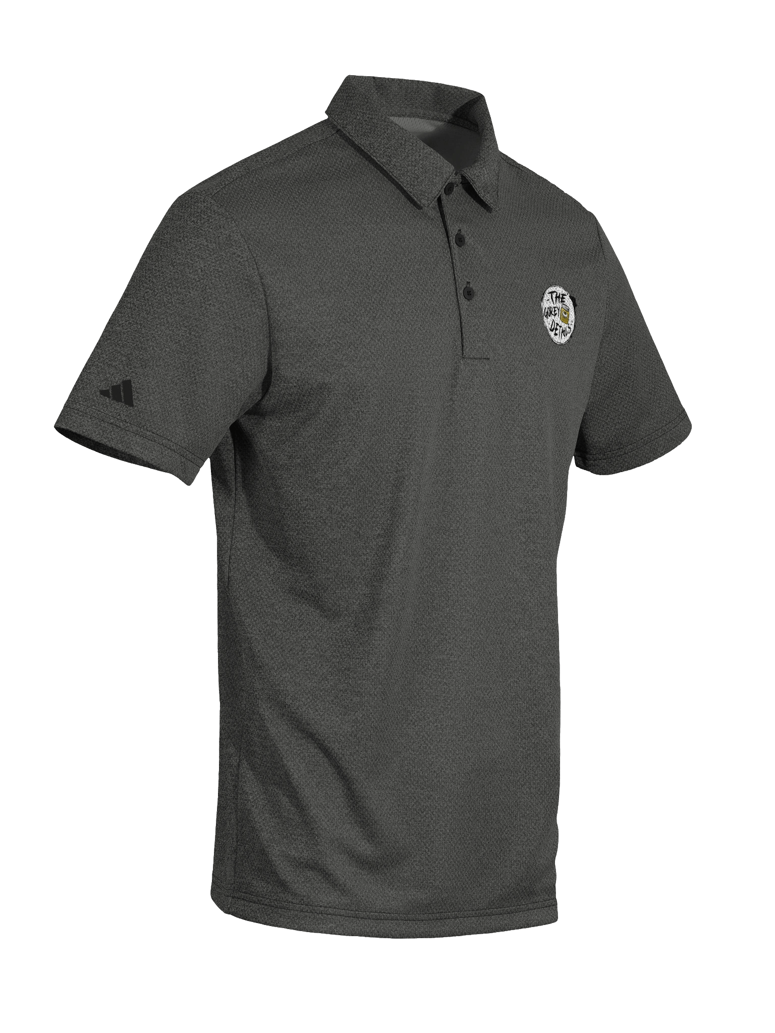 Gorey Ones - Adidas Space-Dyed Polo Shirt product image (6)