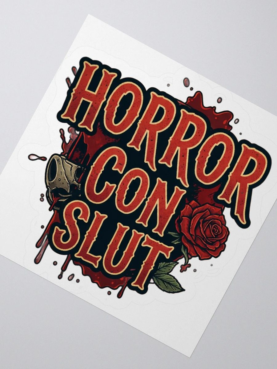 Horror Con Slut Sticker product image (6)