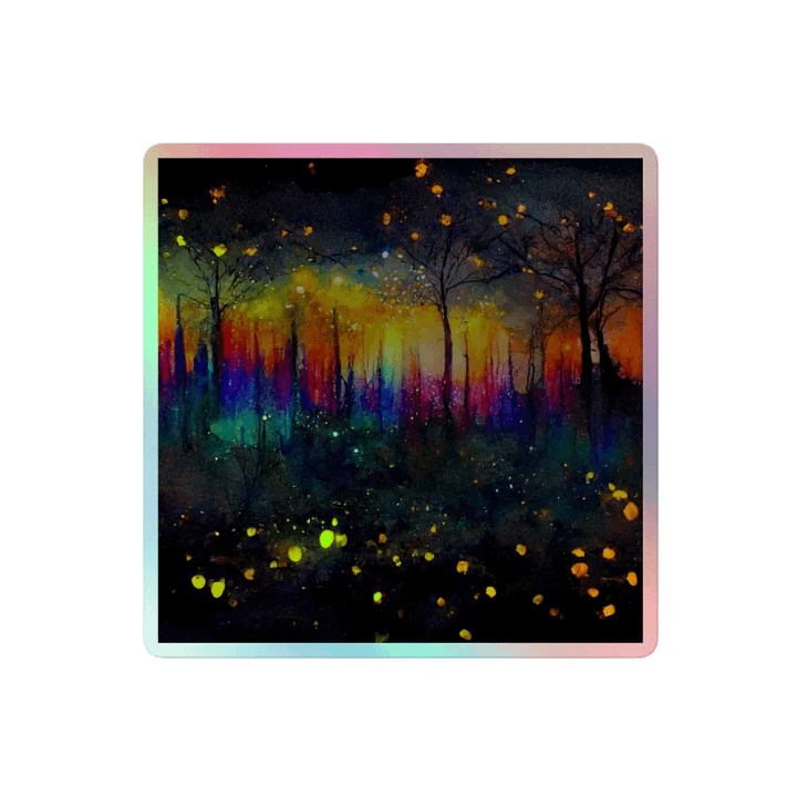 Enchanted Forest Holographic Sticker Set product image (2)