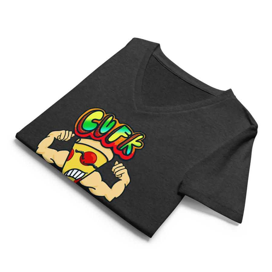 CUFT Pizza - Women's V-Neck T-Shirt product image (8)