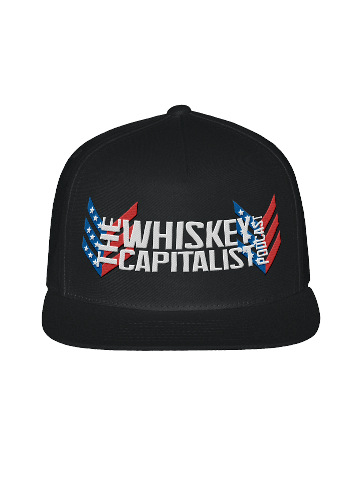 Main Logo Flat Snapback Hat - Embroidered product image (1)