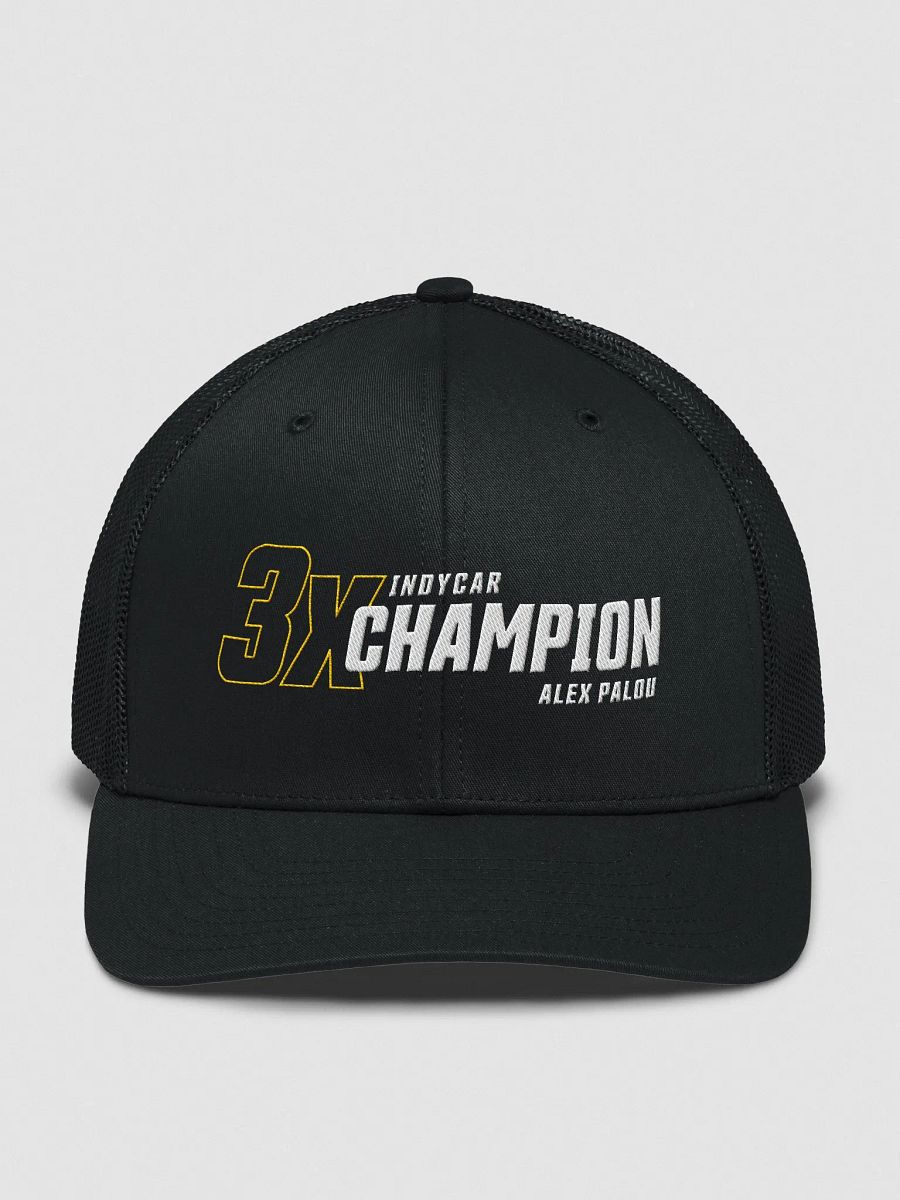 2024 3x IndyCar Champion Trucker Hat product image (4)