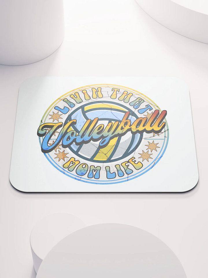 Livin That Mom Life Volleyball Mouse Pad product image (2)