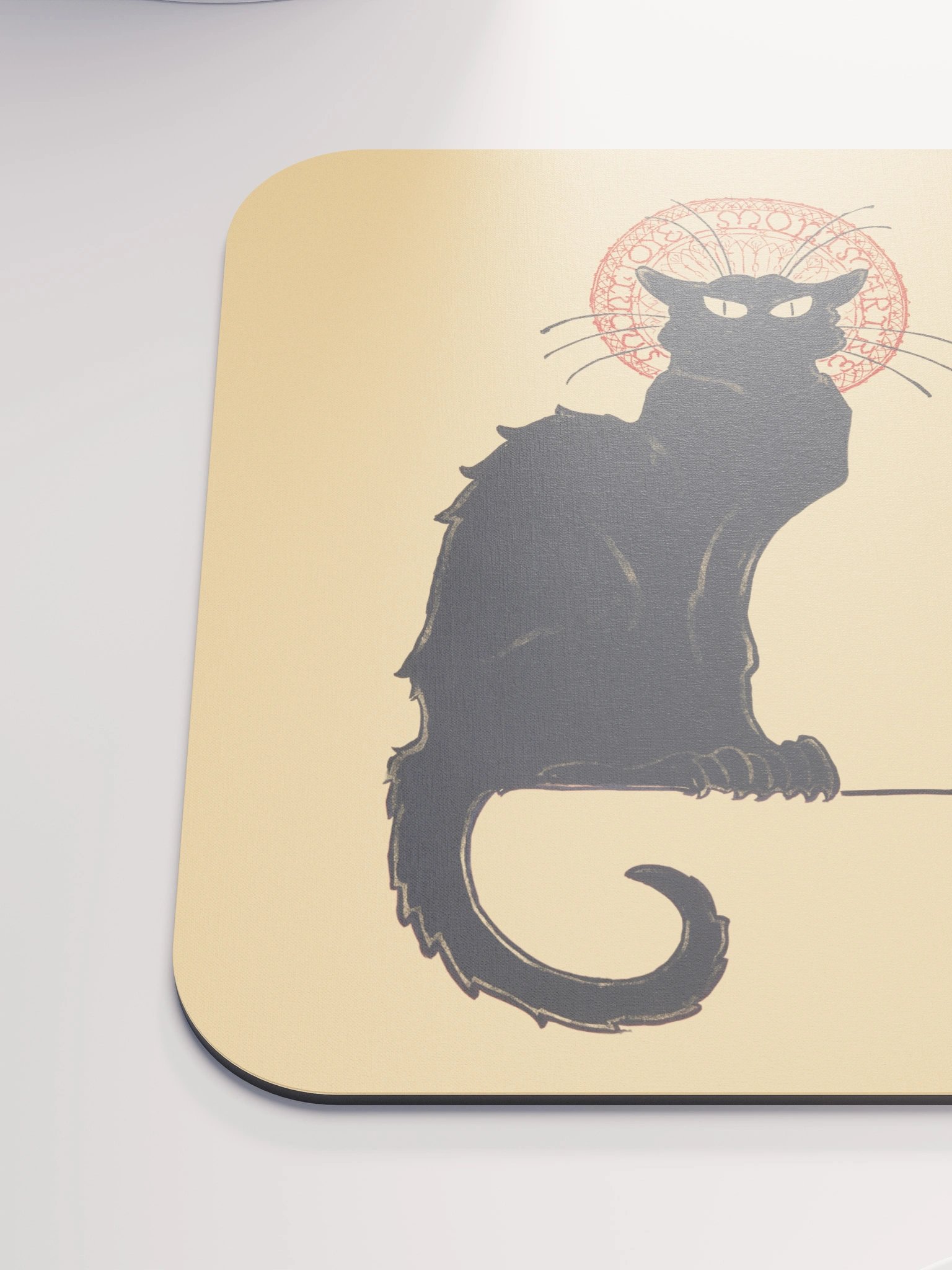 Le Chat Noir “Black Cat” Mouse Pad – Vintage Paris Poster-Inspired product image (6)
