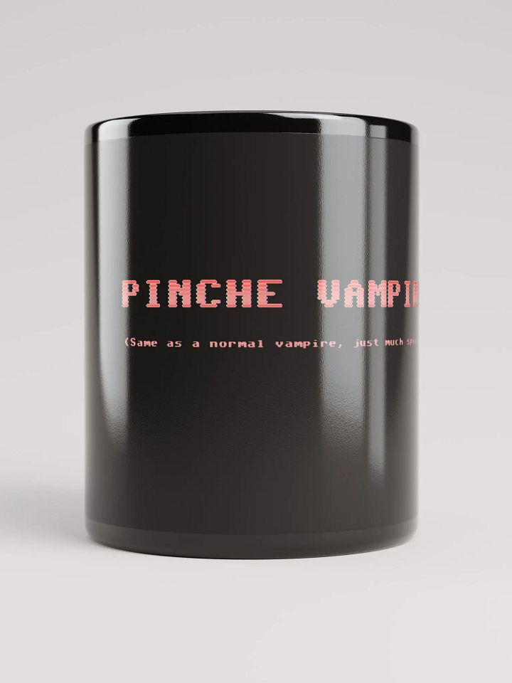 Pinche Vampire Black Mug product image (1)