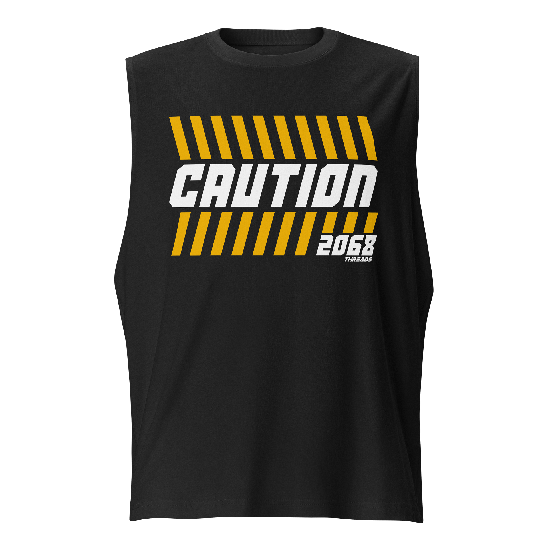 Caution Threads Muscle Tank product image (1)