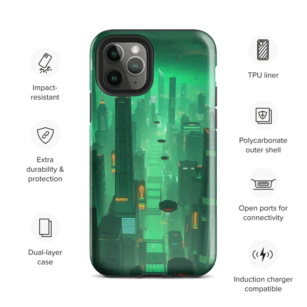 Emerald Horizons - iPhone Tough Case product image (28)