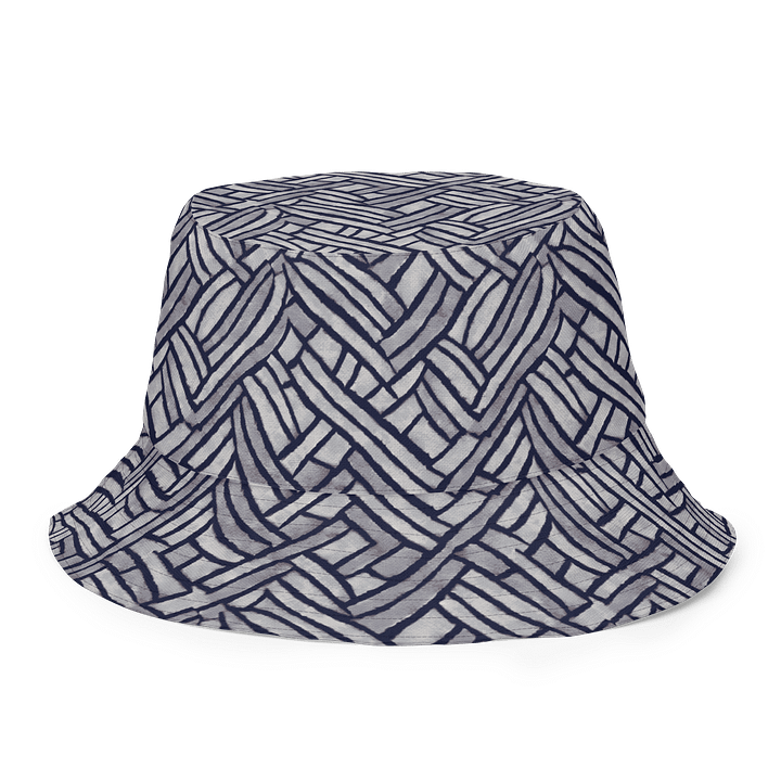 Grey Rectangles Hat product image (2)