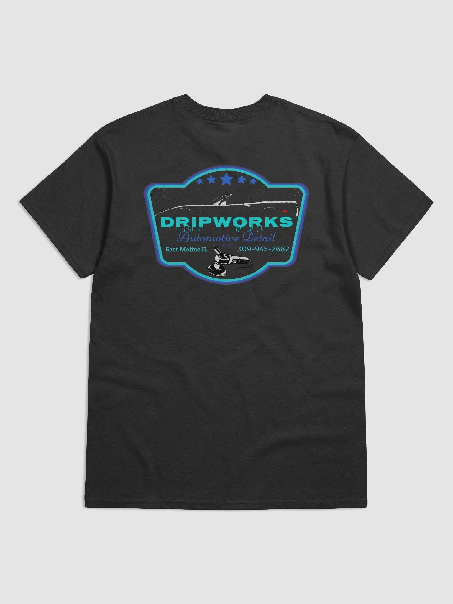 DripWorks Automotive Detail Logo T-Shirt product image (8)