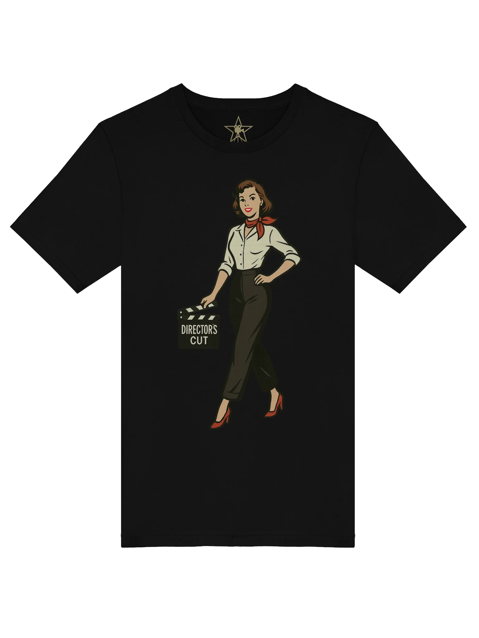Film Director Pin-up Girl 1940's Retro Concert Tee Fit Unisex T-Shirt product image (37)