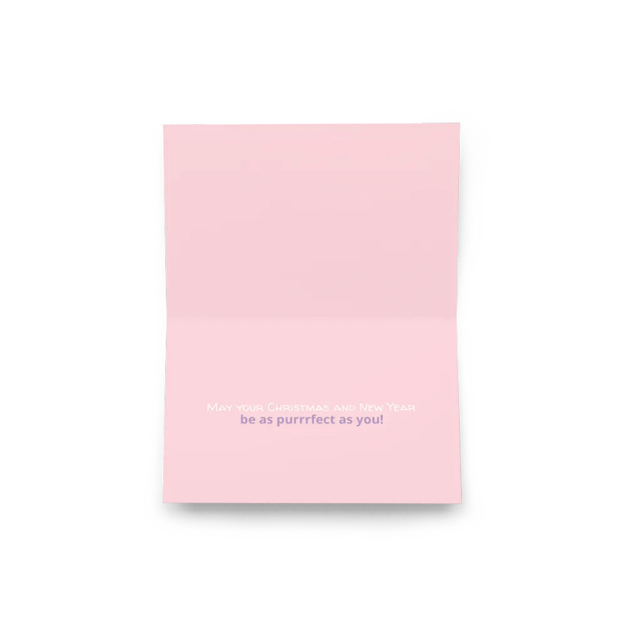Meowy Christmas Pink product image (5)