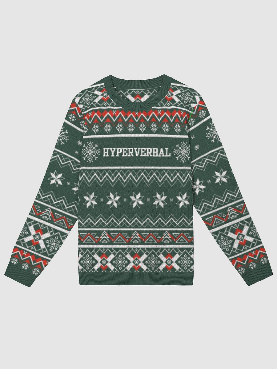 HYPERVERBAL (holiday sweater 1) knitwear classic crewneck product image (2)