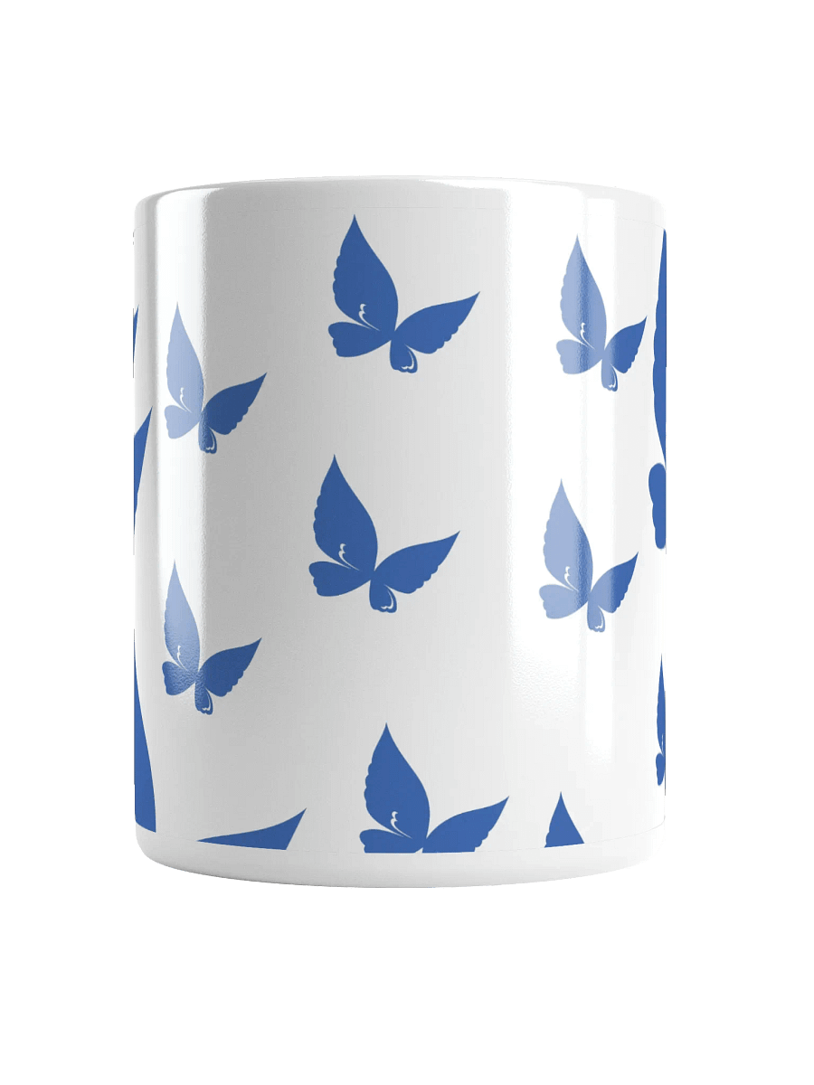 Blue Butterfly Silhouettes Mug product image (15)