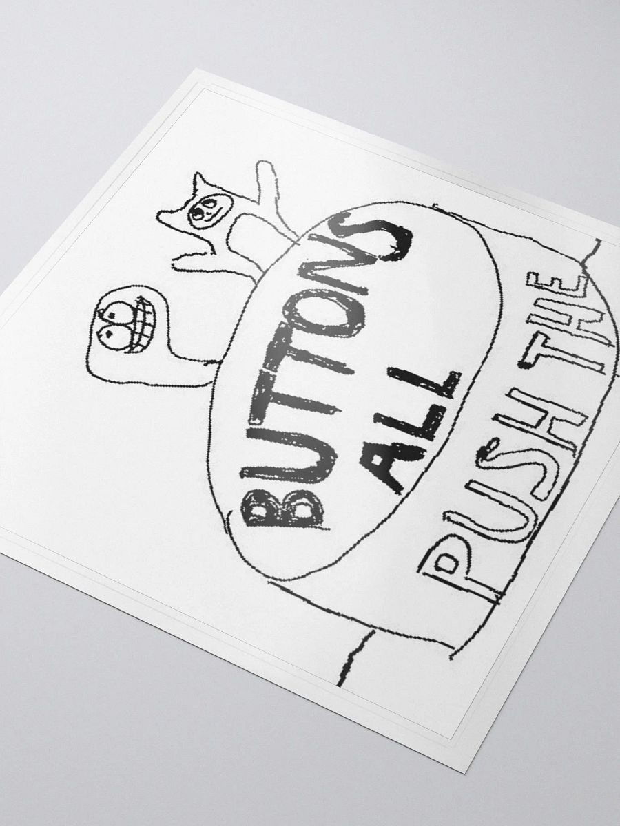 Chaos Encouragement Sticker product image (3)