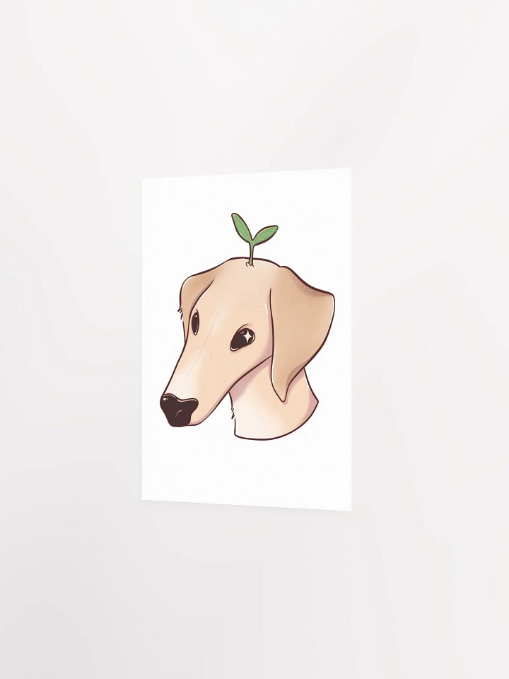 Joey 'Sprout' Print - White product image (1)
