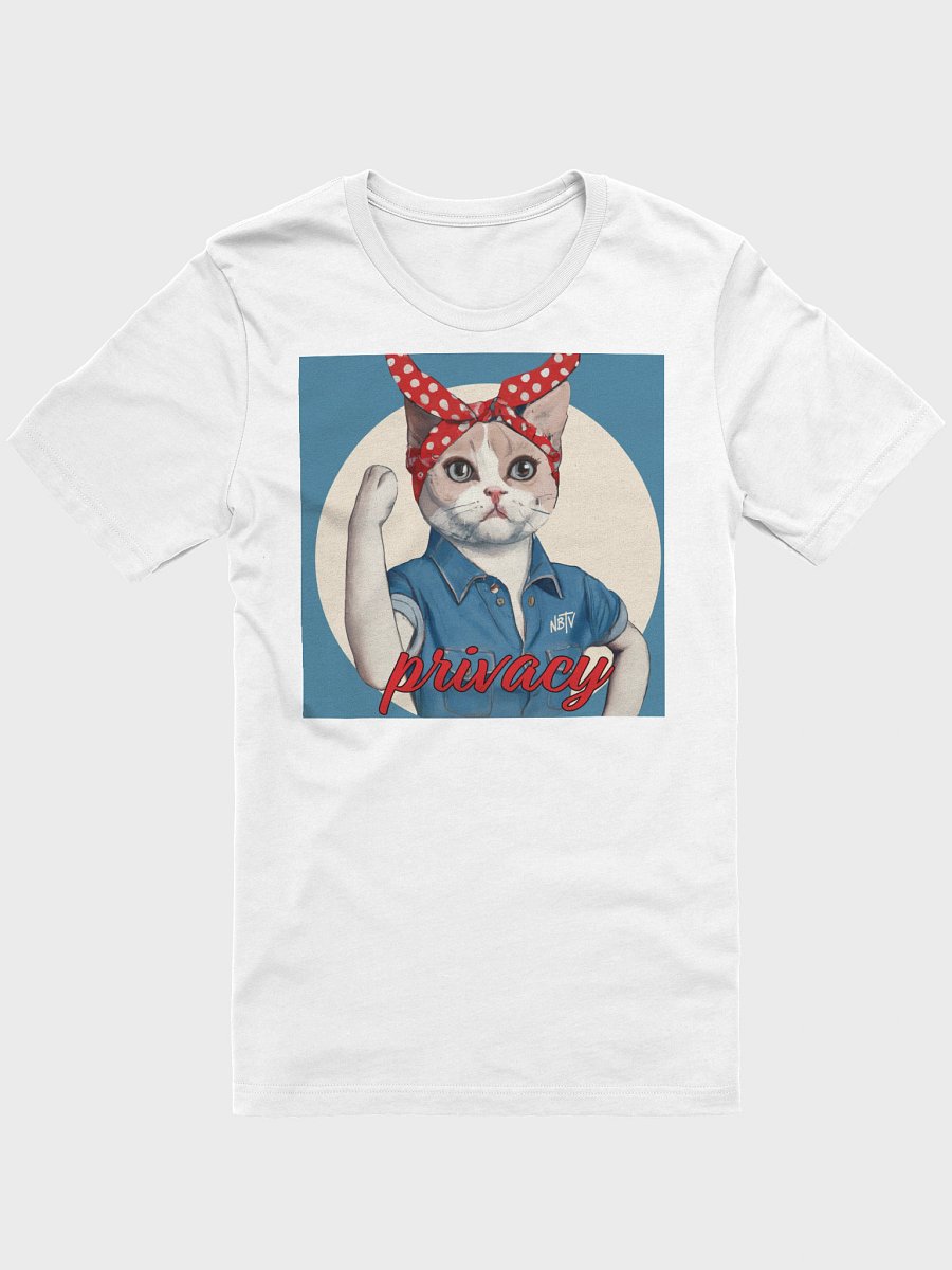 Posie the Privacy Cat T-Shirt product image (1)
