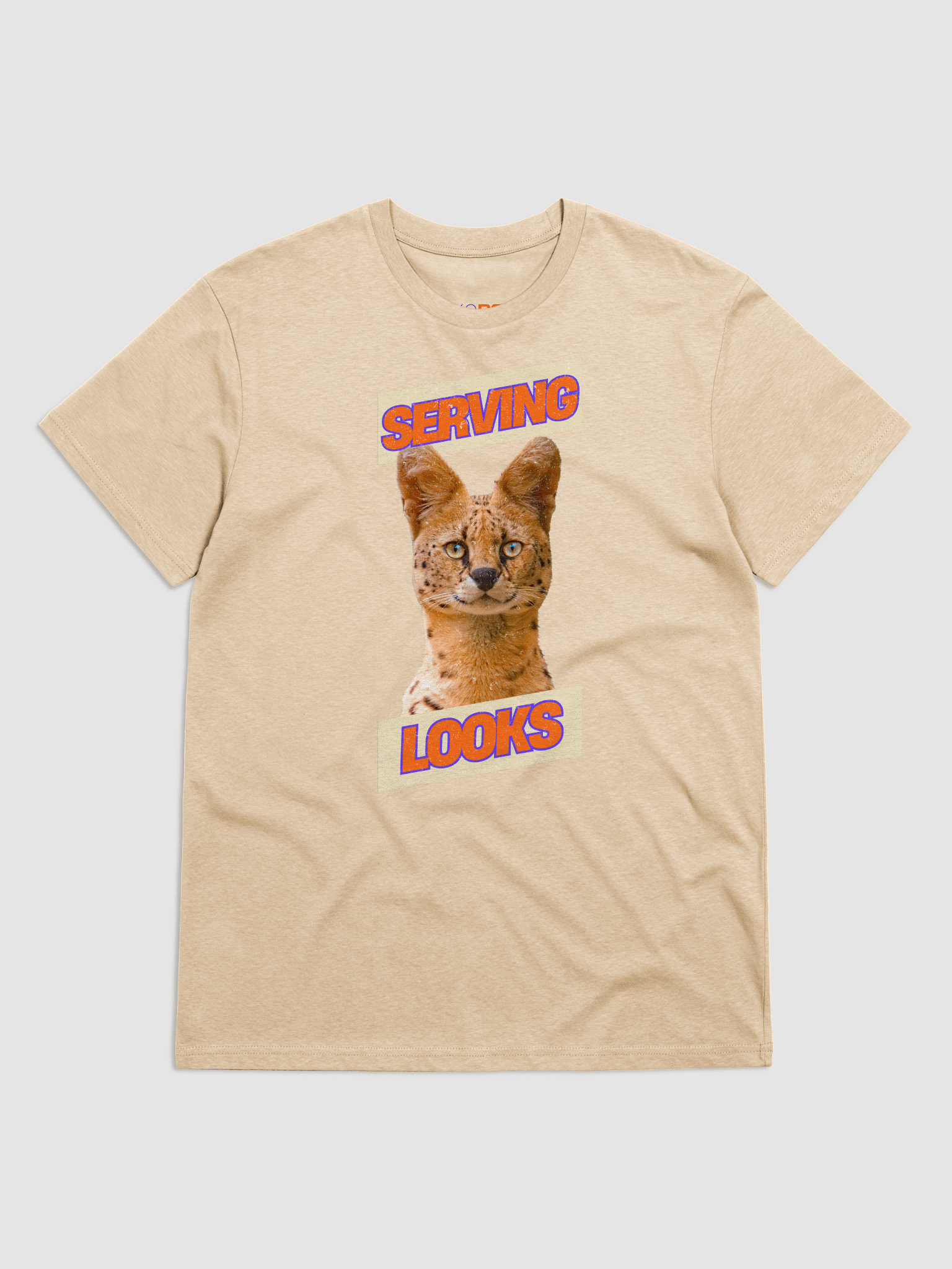 Serving Looks Wild Cat Organic Cotton T-Shirt product image (1)
