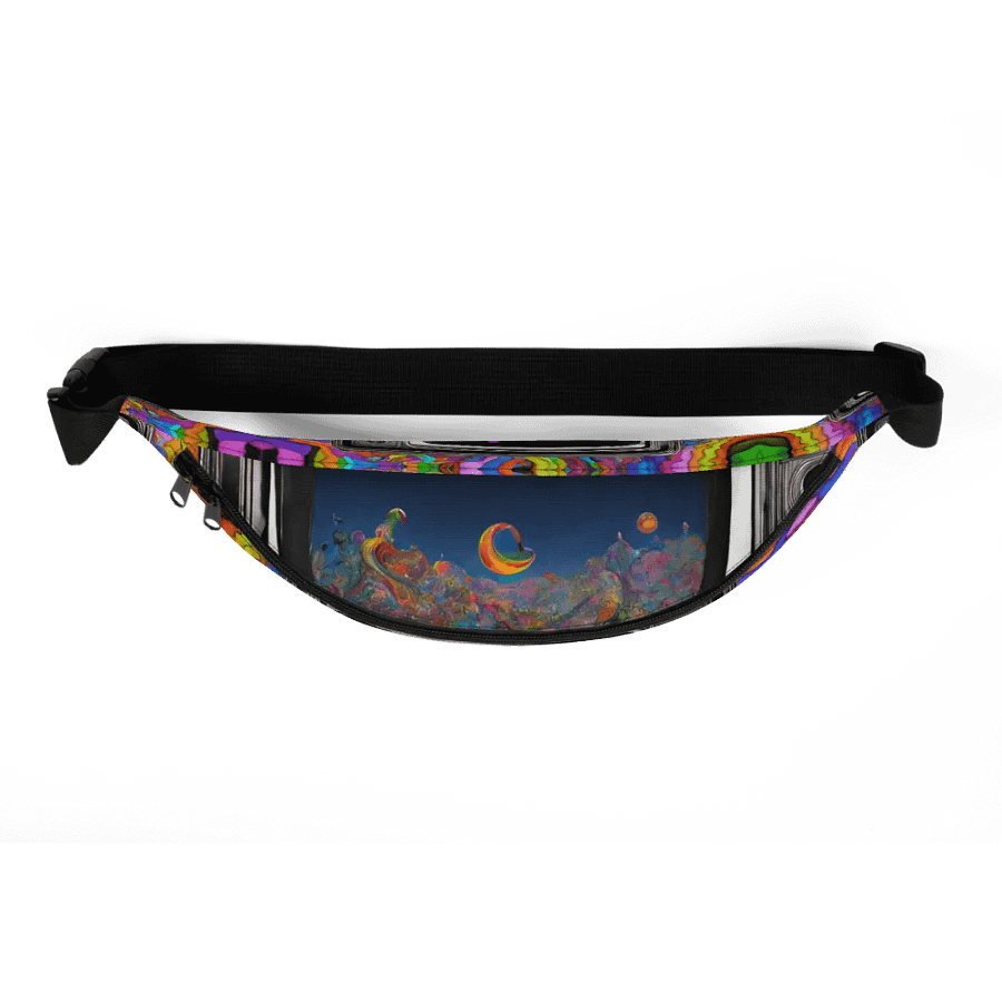 Psychedelic TV All-Over Fanny Pack product image (5)