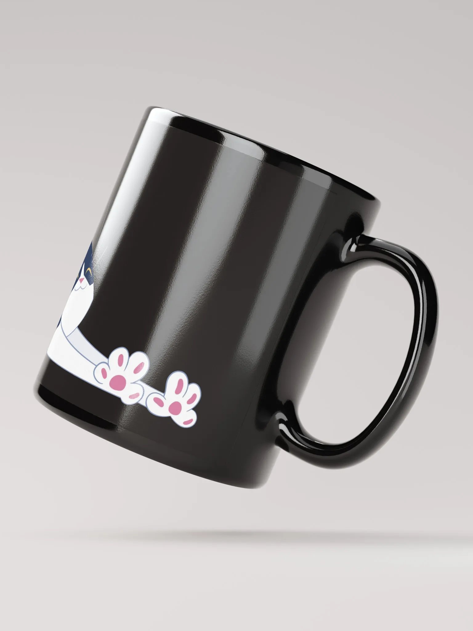 Biiiiiig Stretch Mishka Mug Black Glossy product image (3)